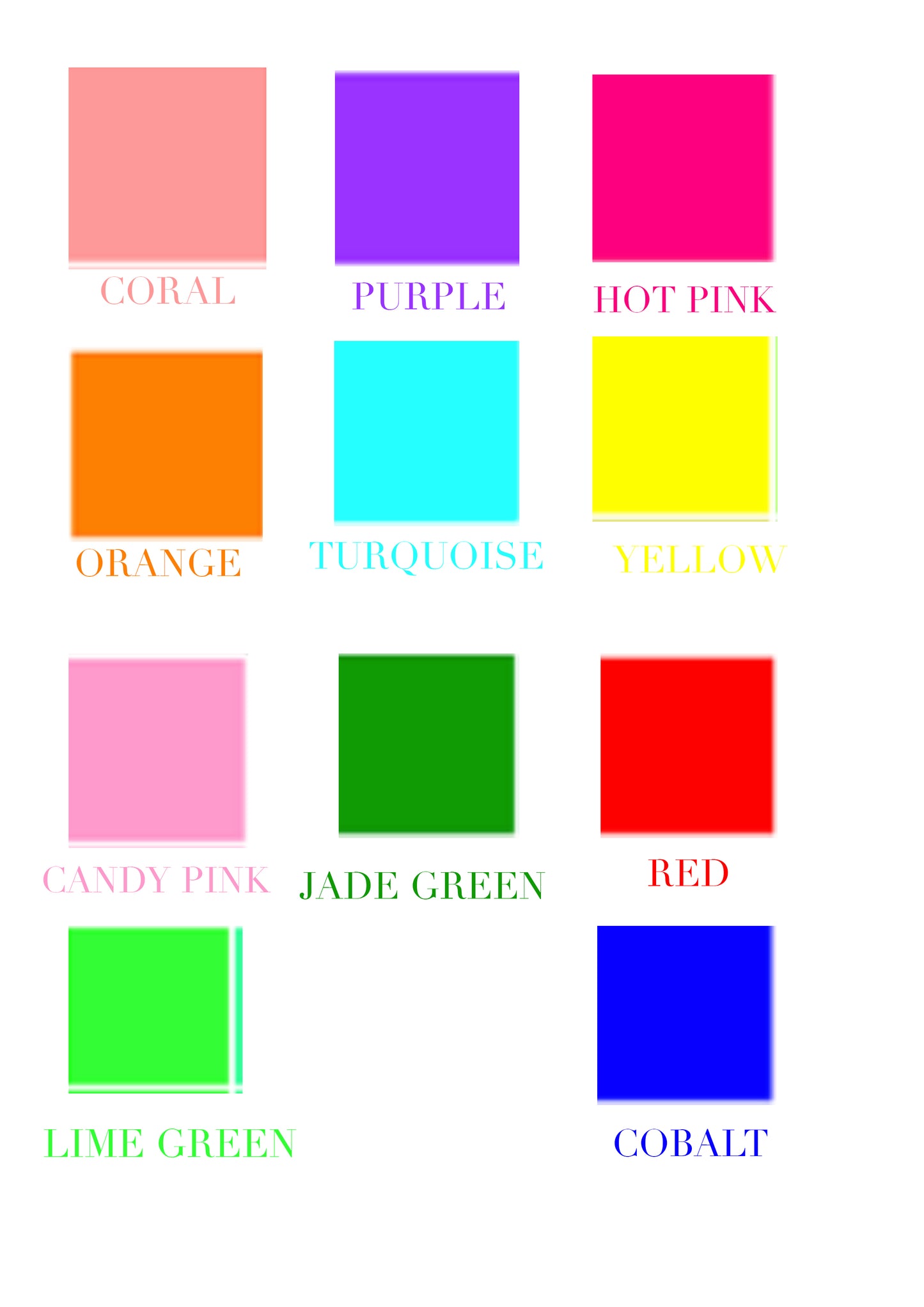 Vivid colours handpainted mismatch vintage dining chairs