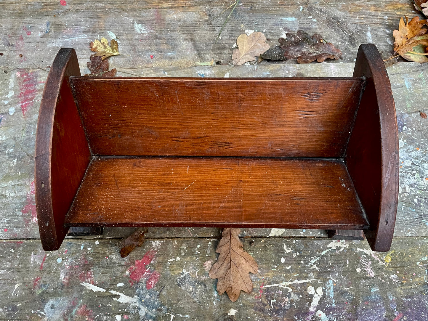 Early 20th century oak bookstand
