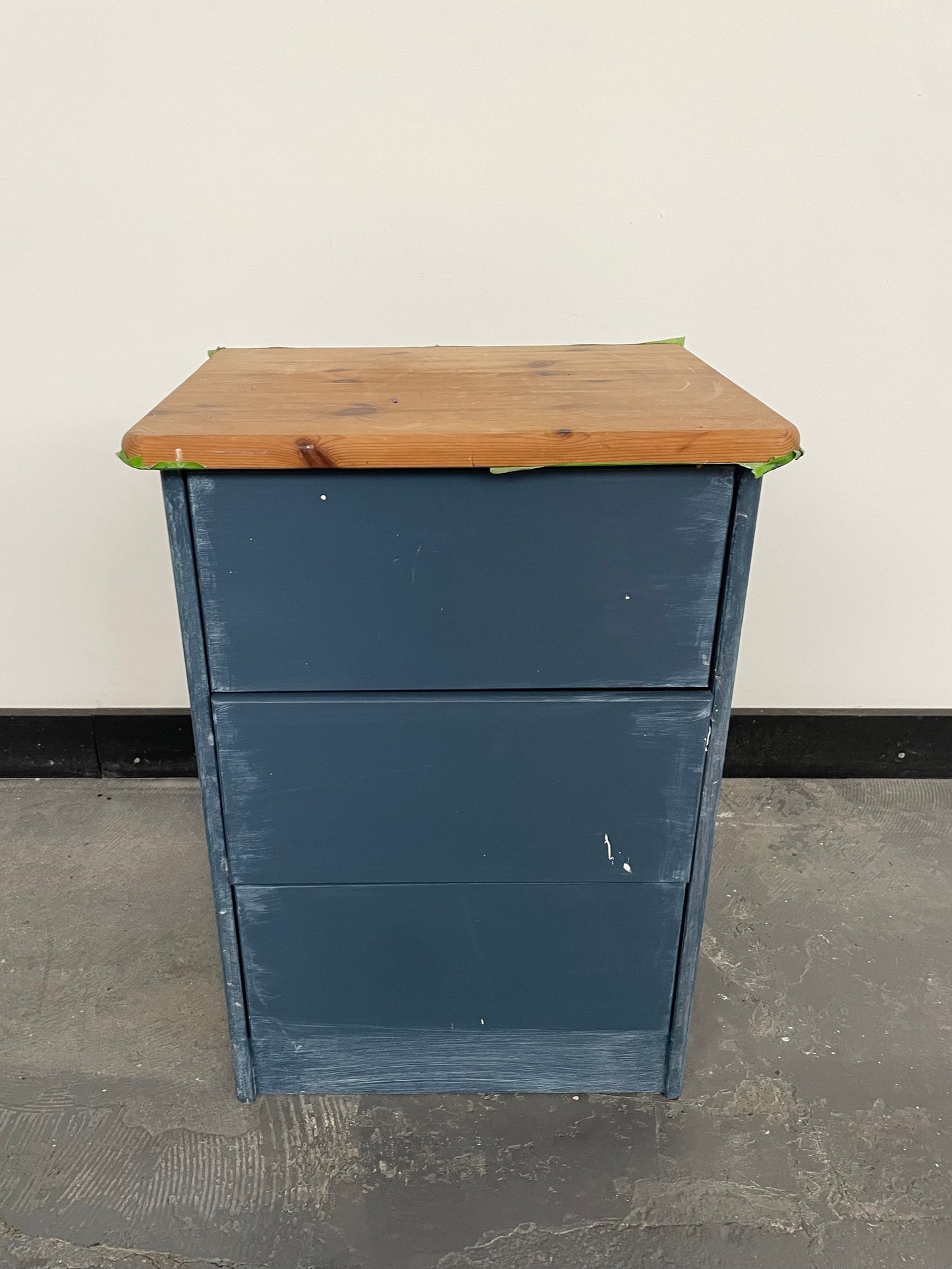 Vintage  bedside cabinet available for painting - price includes painting