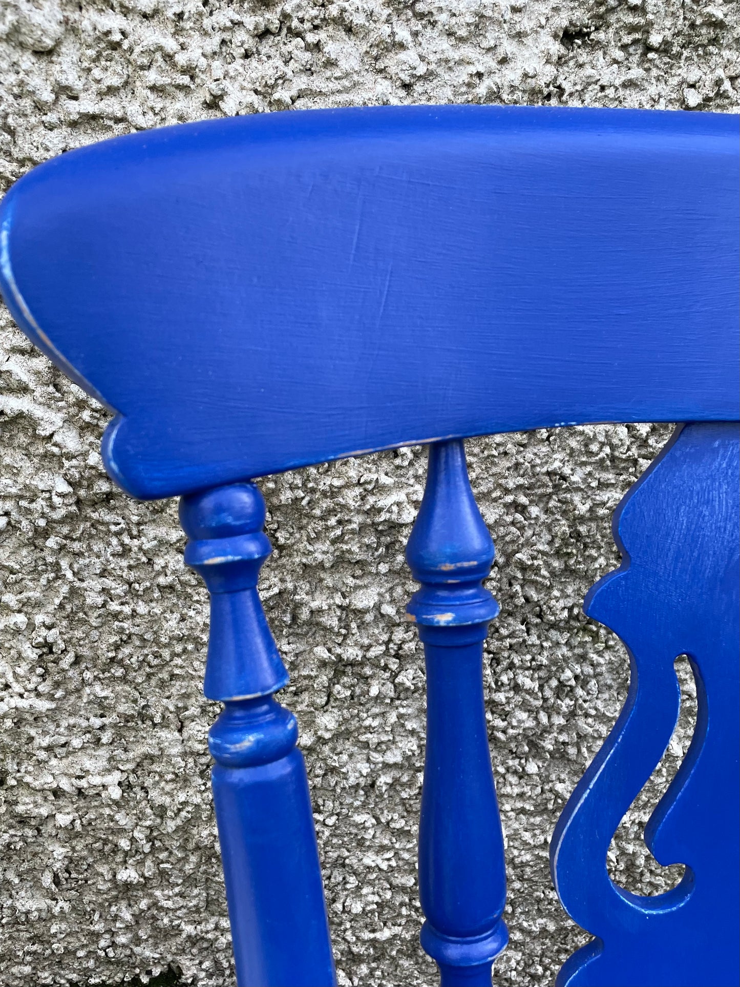 Handpainted Mismatched vintage dining chairs painted in your choice of `Little Greene colours