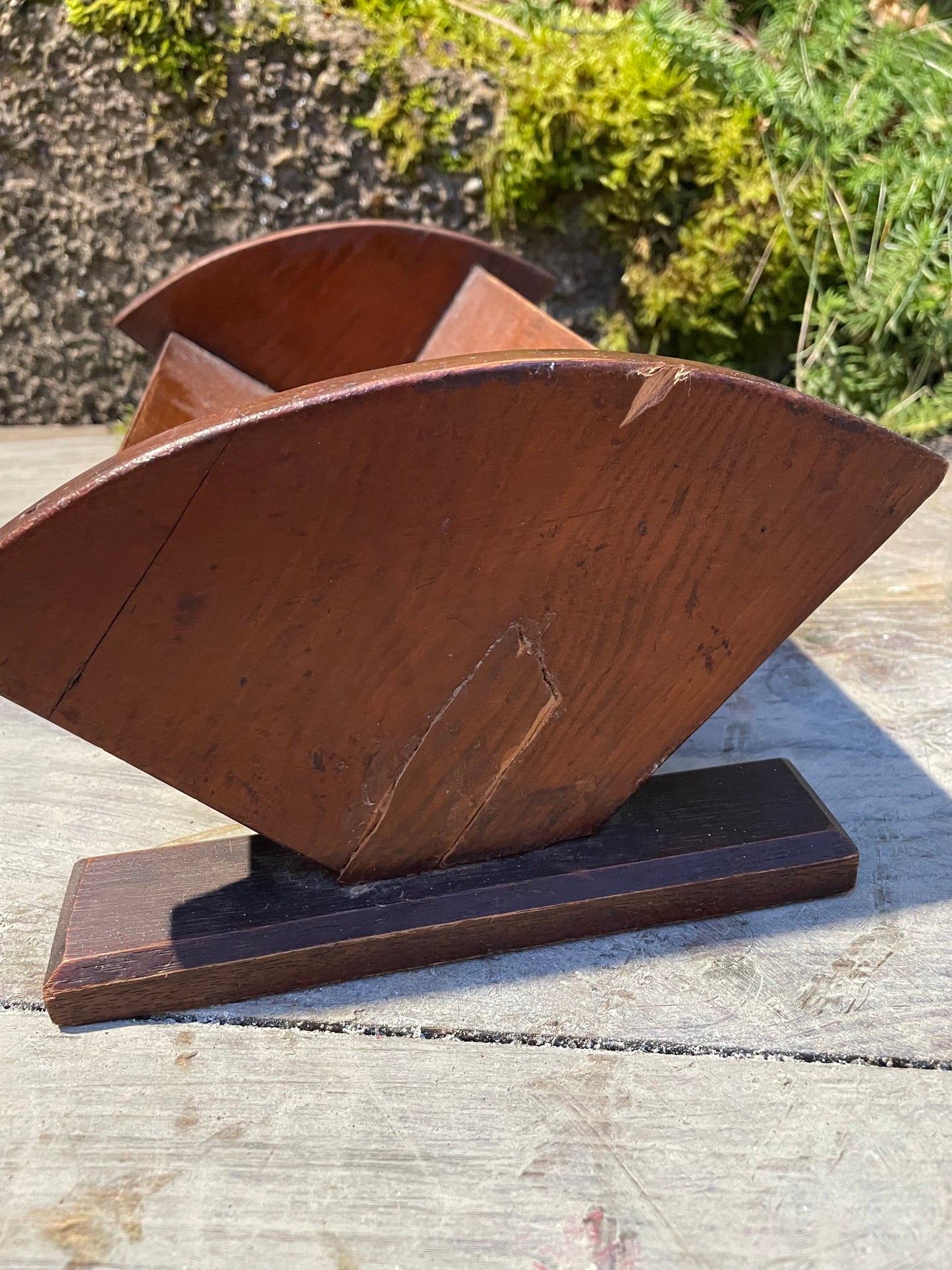 Early 20th century oak bookstand