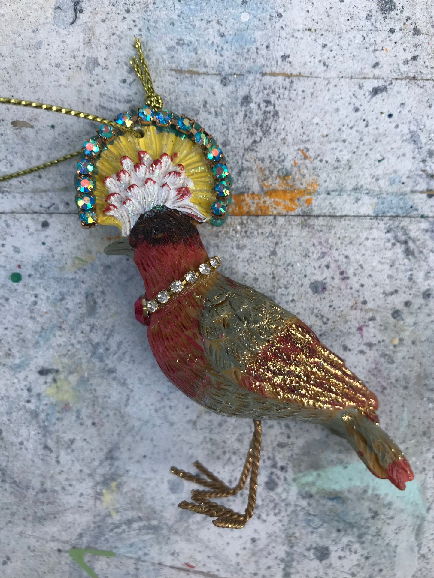 Bird Christmas decoration