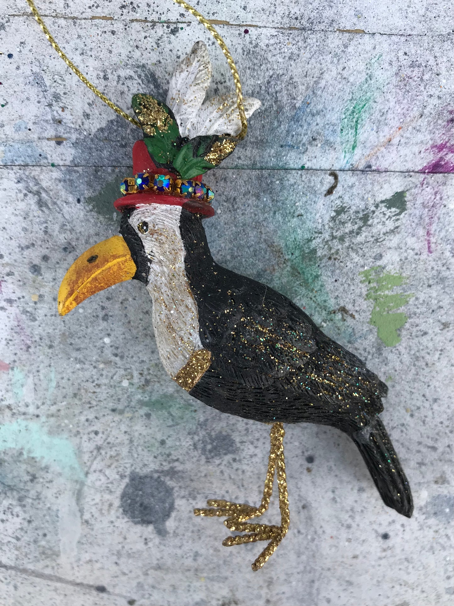 Bird Christmas decoration