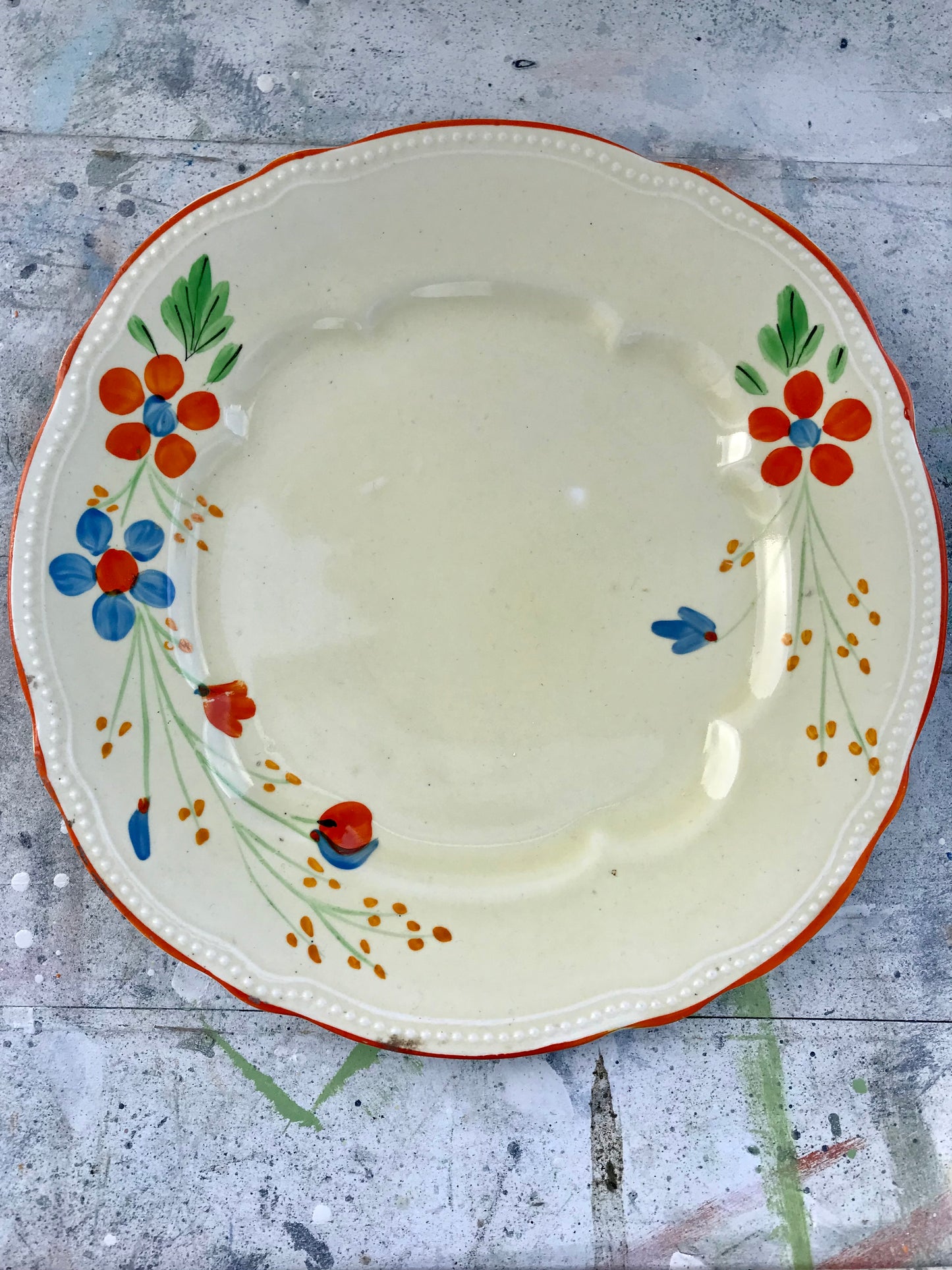 Art Deco plate