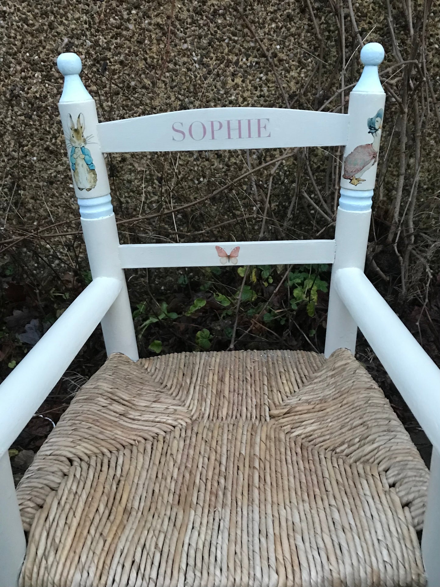 Commission for Sarah - Beatrix and strawberry chair