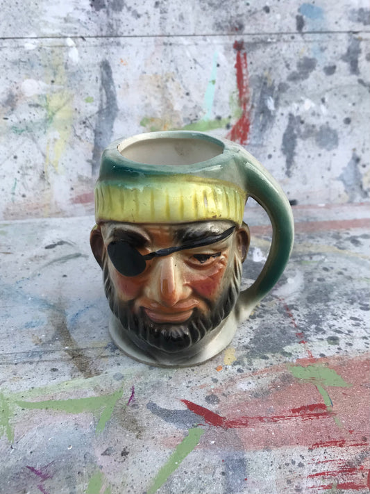 Vintage Toby Mug Jug pirate