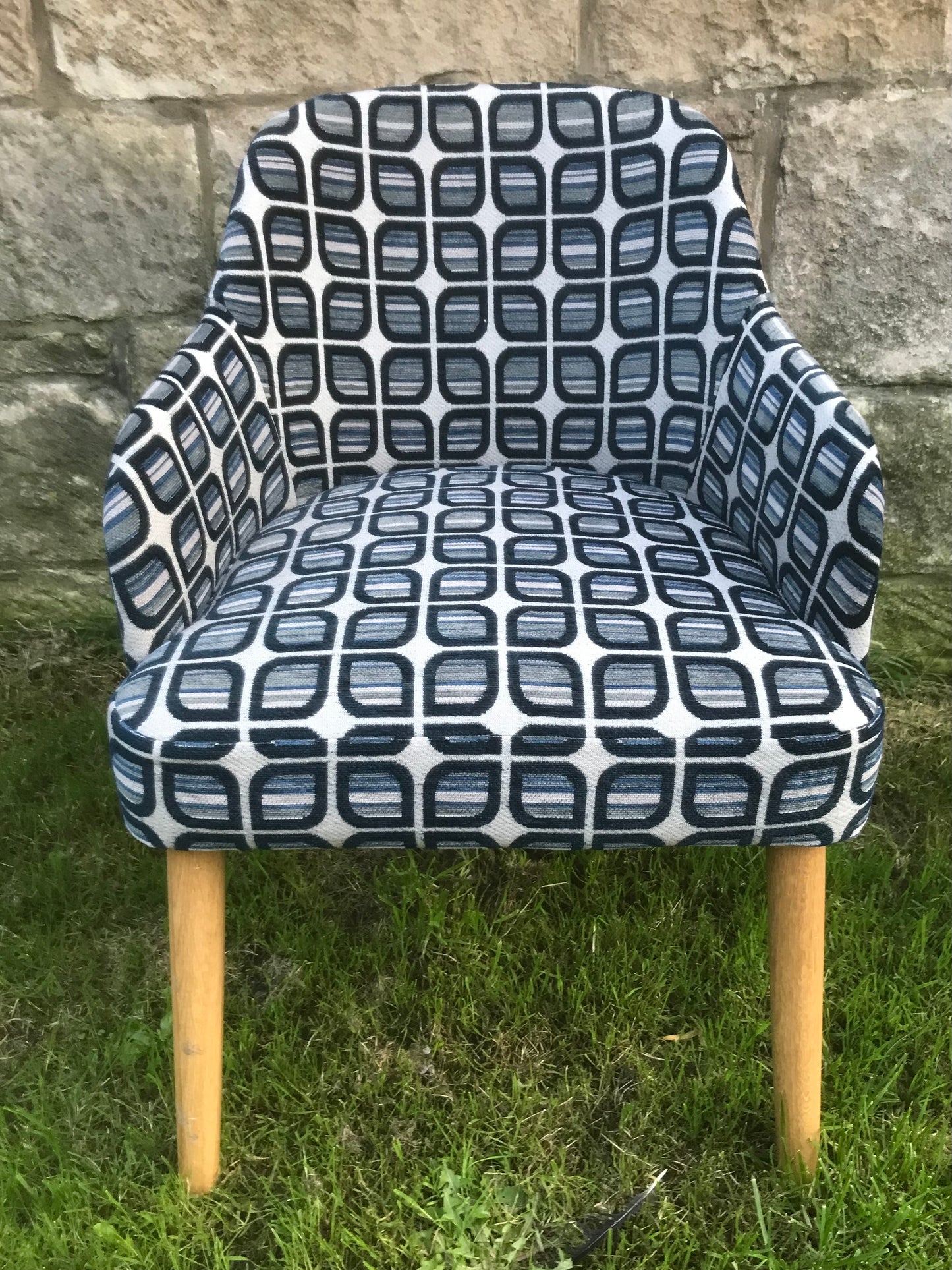 Upholstered dining chairs 4 available - will sell separately
