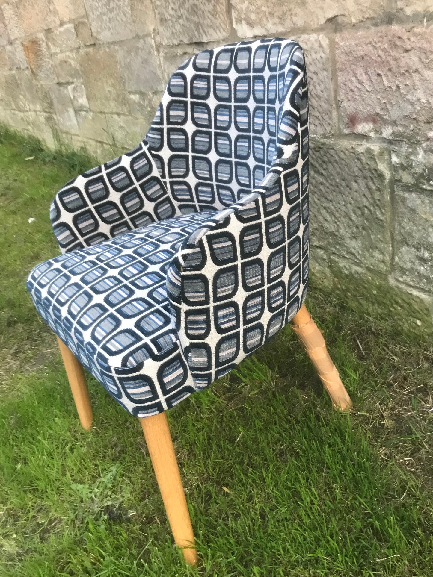Upholstered dining chairs 4 available - will sell separately