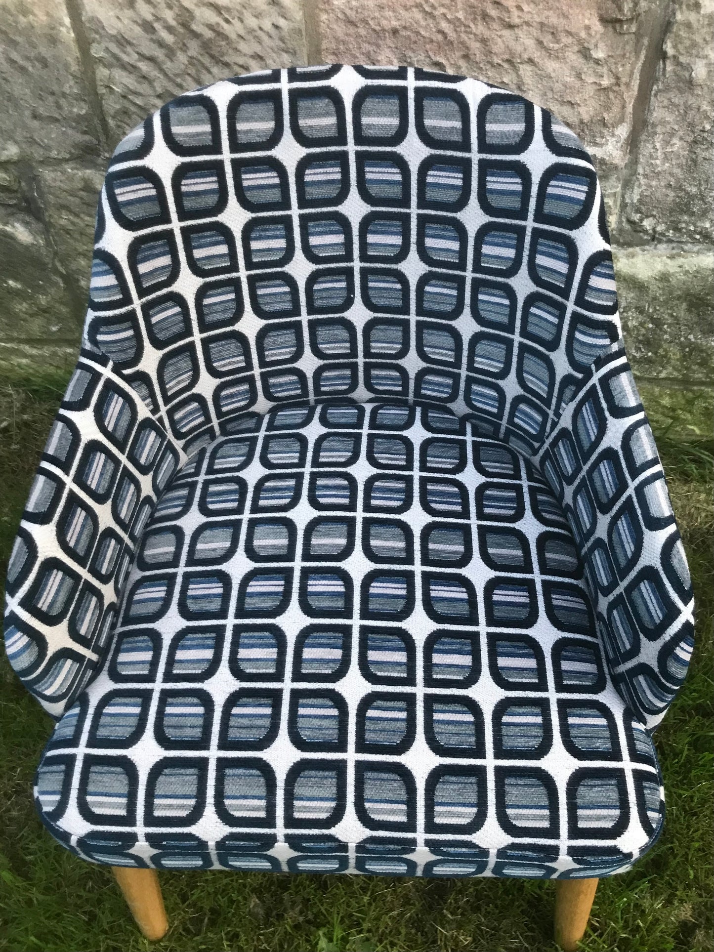 Upholstered dining chairs 4 available - will sell separately