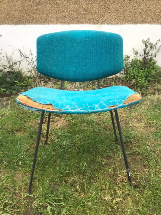 Vintage 1950's chair available for painting and reupholstery