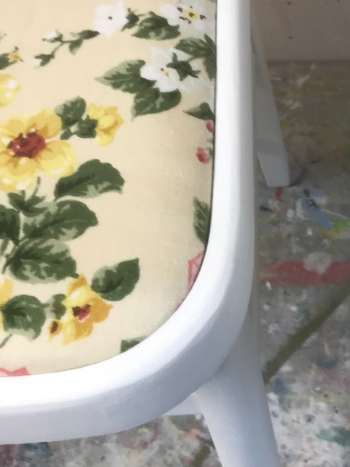 Commission for Claire 2 refurbished vintage chairs