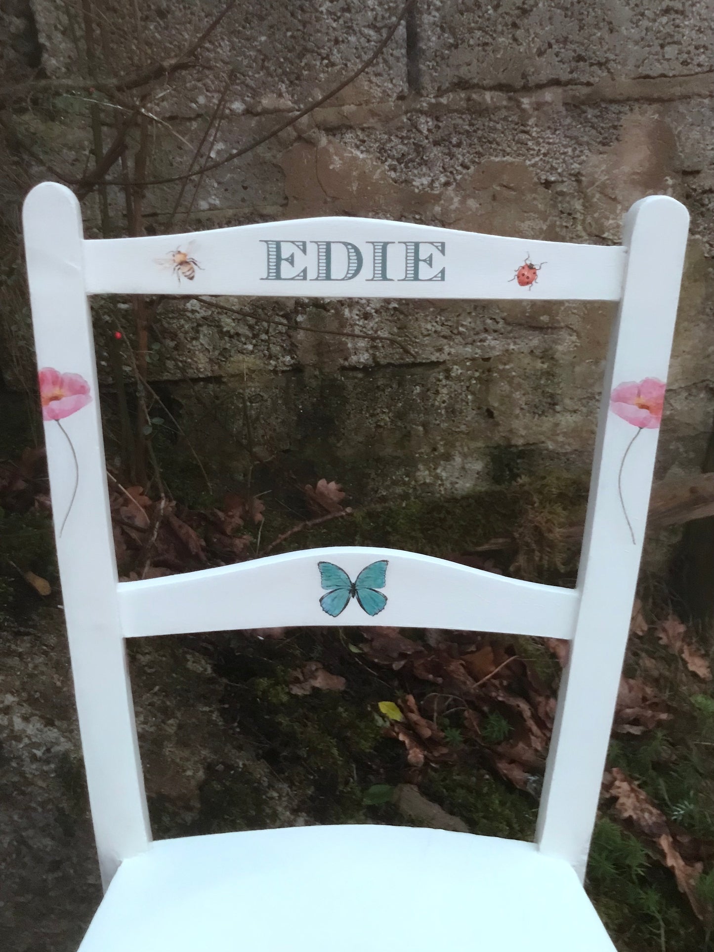 Commission for Virginia personalised children's school chair