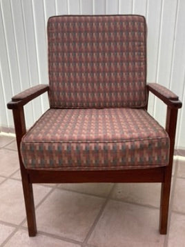 Pair of Vintage Parker Knoll chairs available for reupholstery and painting your choice of colour will sell separately