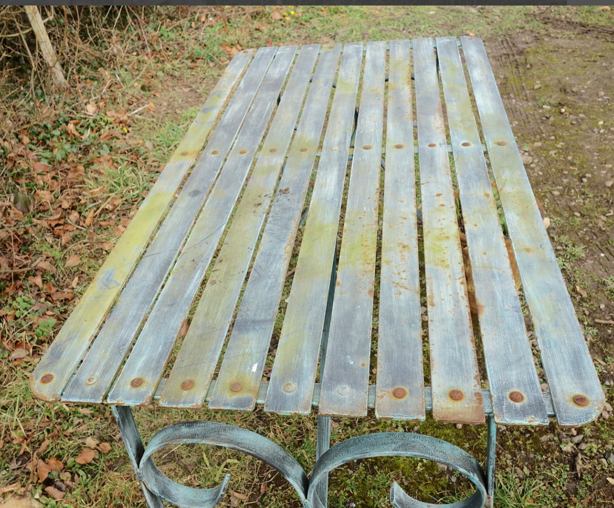 Vintage Rustic Orchard/Potting/Patio Table