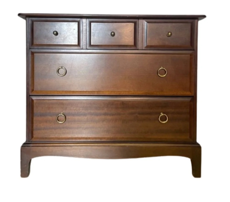 Vintage Stag 5 drawer chest of drawers available for painting - price includes painting