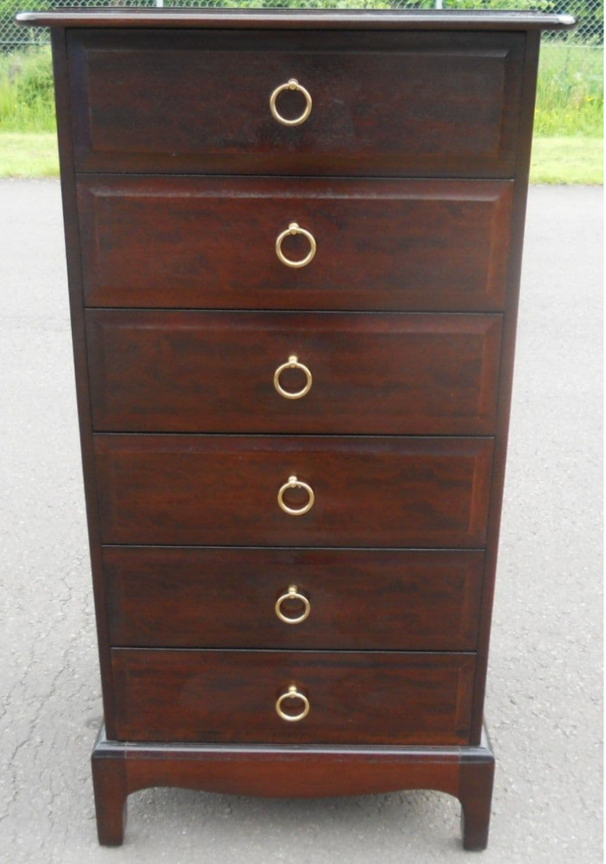 Vintage Stag chest of drawers tallboy available for painting - price includes painting