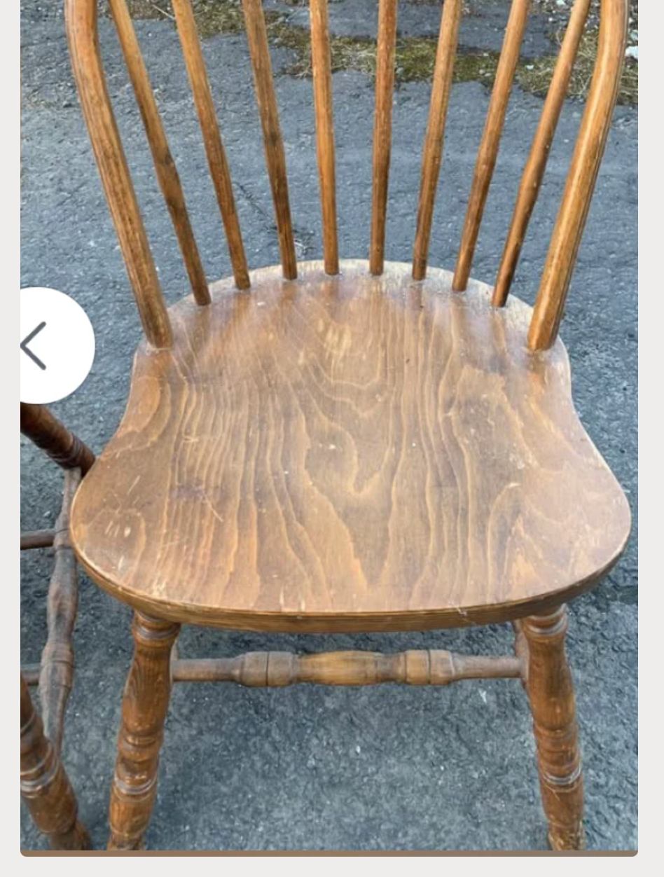Commission for David 3 x mismatched dining chairs