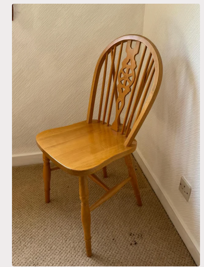Commission for Ben 12 x mismatched dining chairs