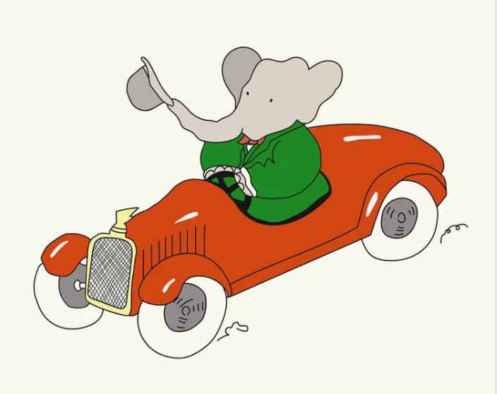 Commission for Angela Barbar the elephant personalised chair