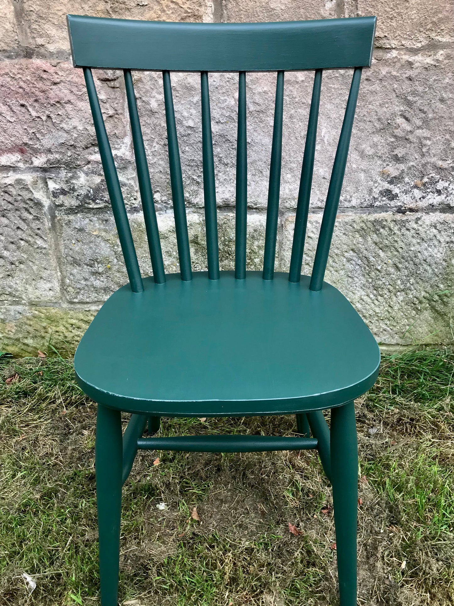 Solid Beech brand new dining chairs handpainted mismatched - mix them up or have a set