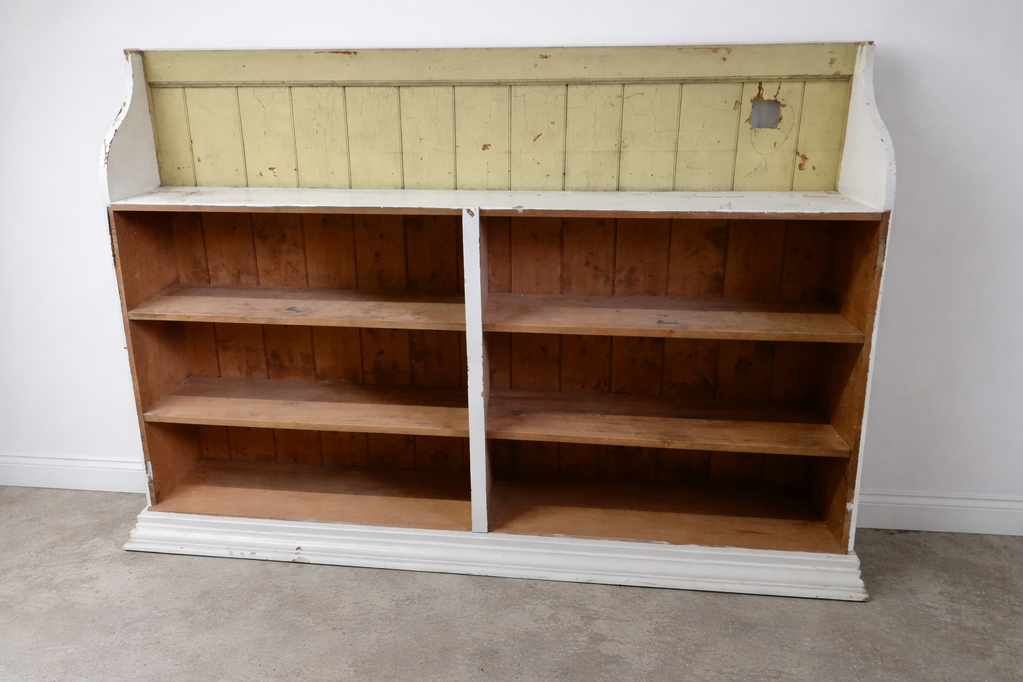 Vintage dresser top / bookcase available for painting