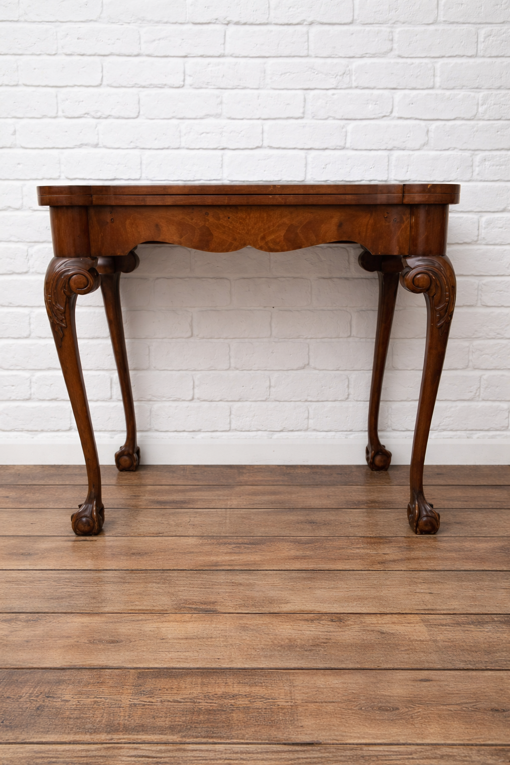 Vintage fold out games / card table