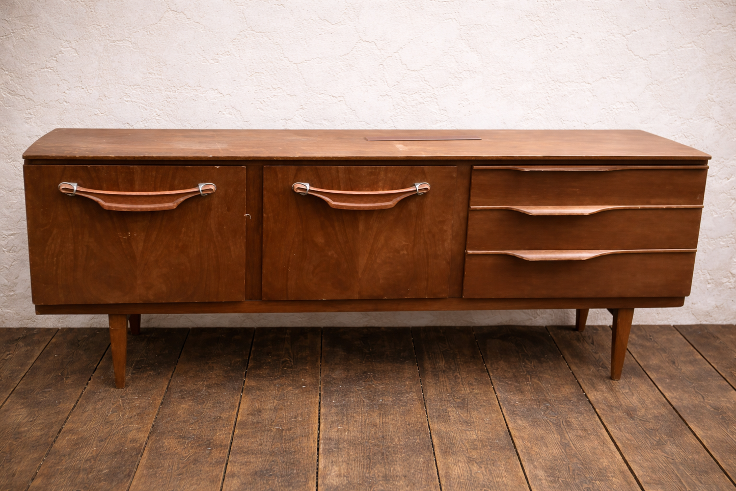 Vintage mid century sideboard available for painting or restoring