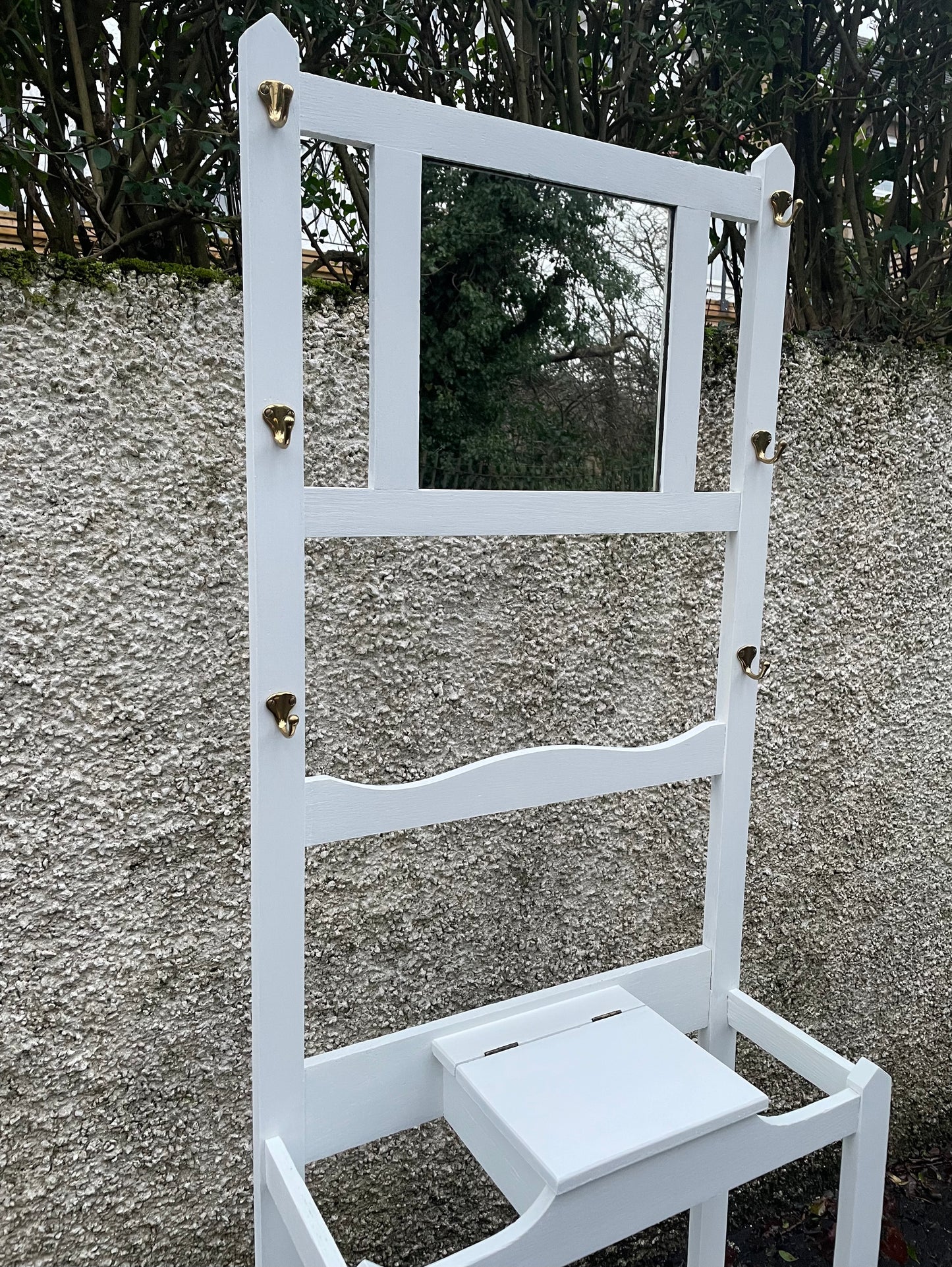 Commission for vanessa painted coat stand