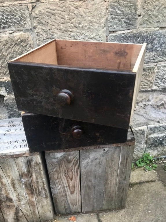 2 Cabinet drawers refurbed