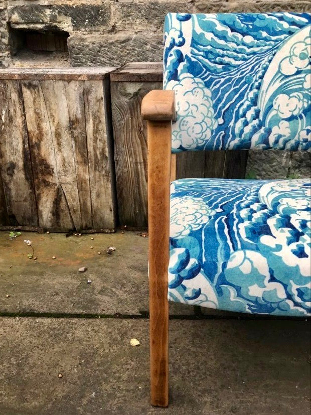 Vintage Art Deco arm chair