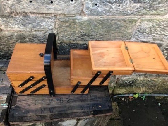 Commission - Refurbished sewing box