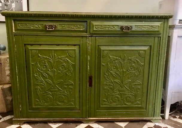 Vintage carved sideboard available for refurb
