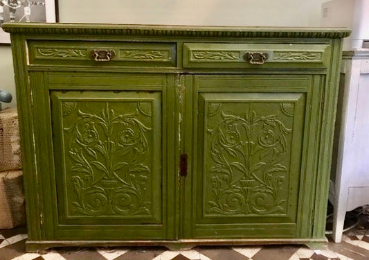 Vintage carved sideboard available for painting - price includes painting