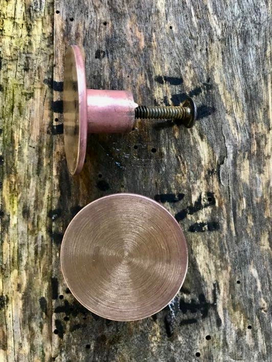 Lovely set of mid century furniture handles