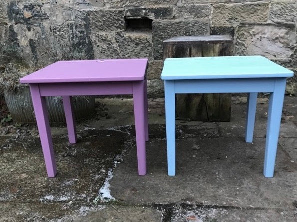 Painted vintage children's school desks, chairs or sets you choose design and colours