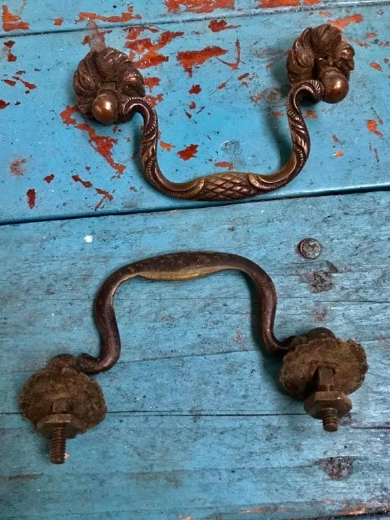 Brass Vintage furniture handle