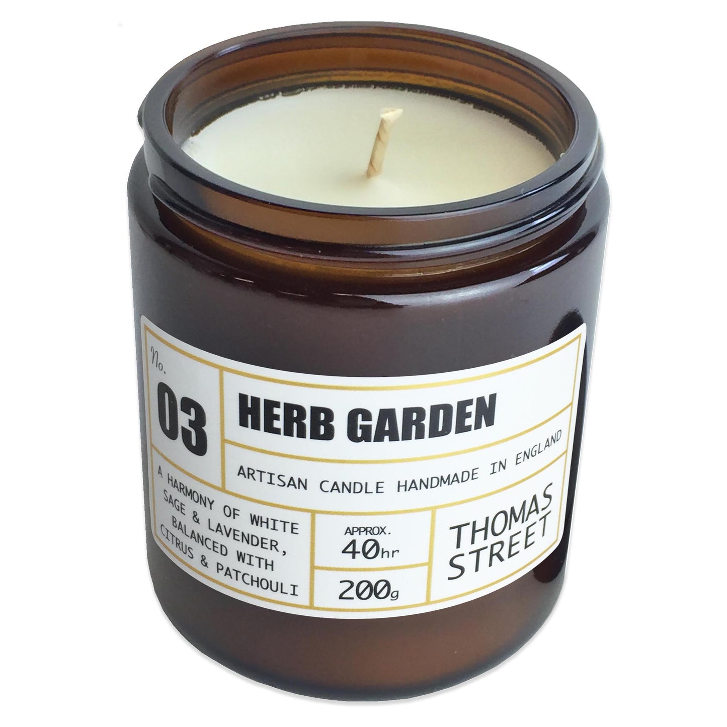 Thomas Street Hand Poured Artisan Candle - 200g