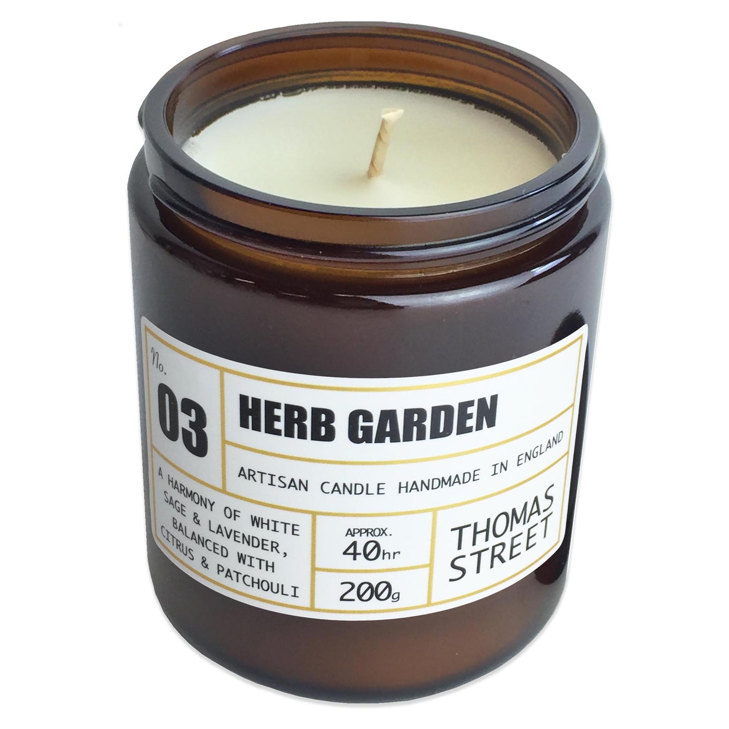 Thomas Street Hand Poured Artisan Candle  - 200g