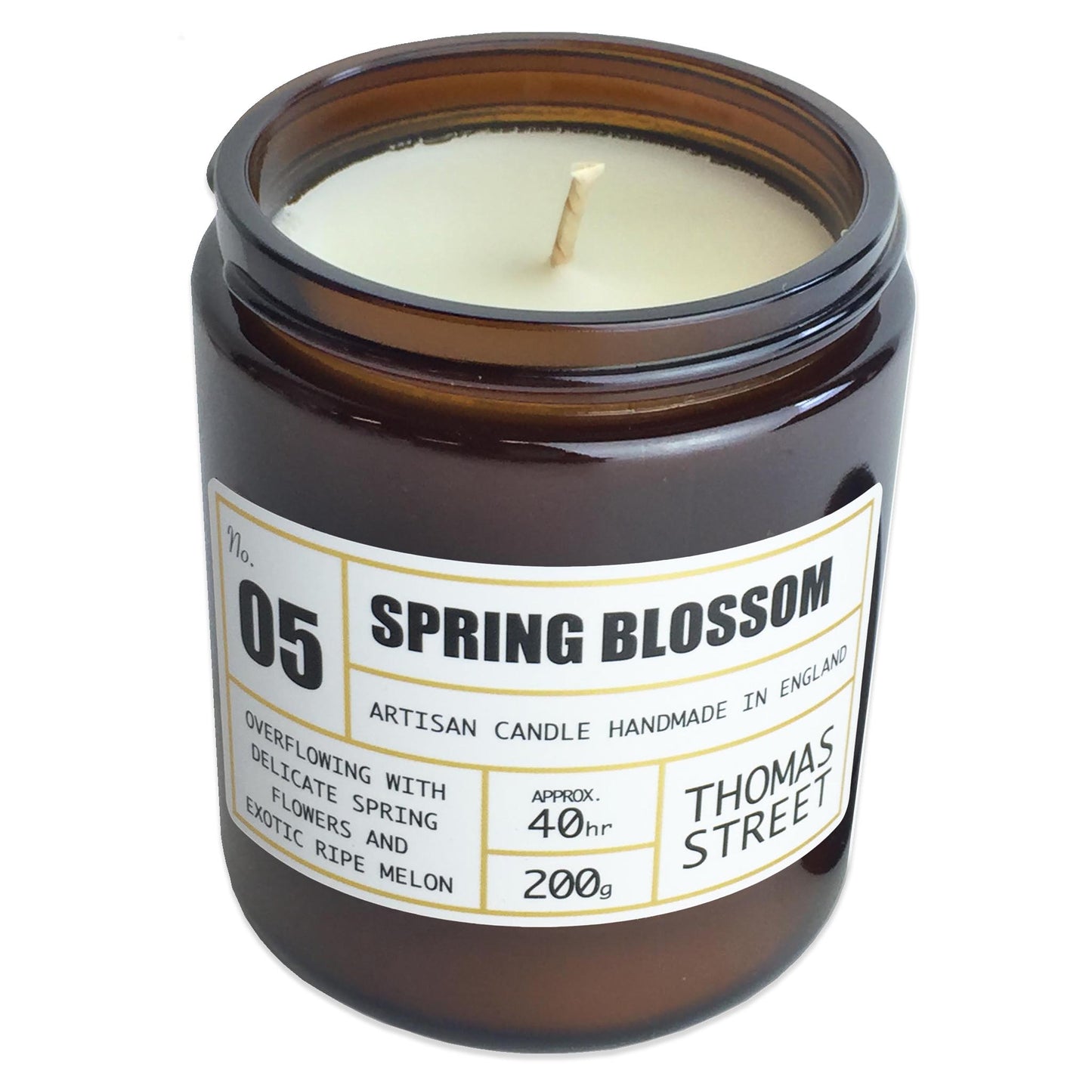 Thomas Street Hand Poured Artisan Candle - 200g