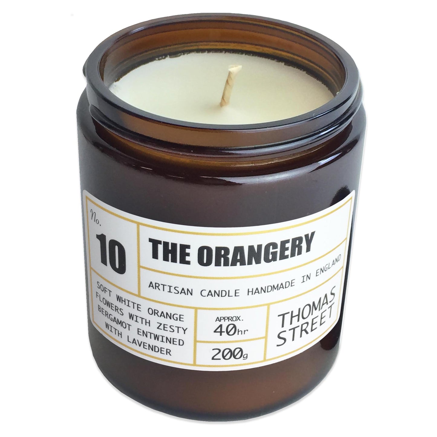 Thomas Street Hand Poured Artisan Candle - 200g