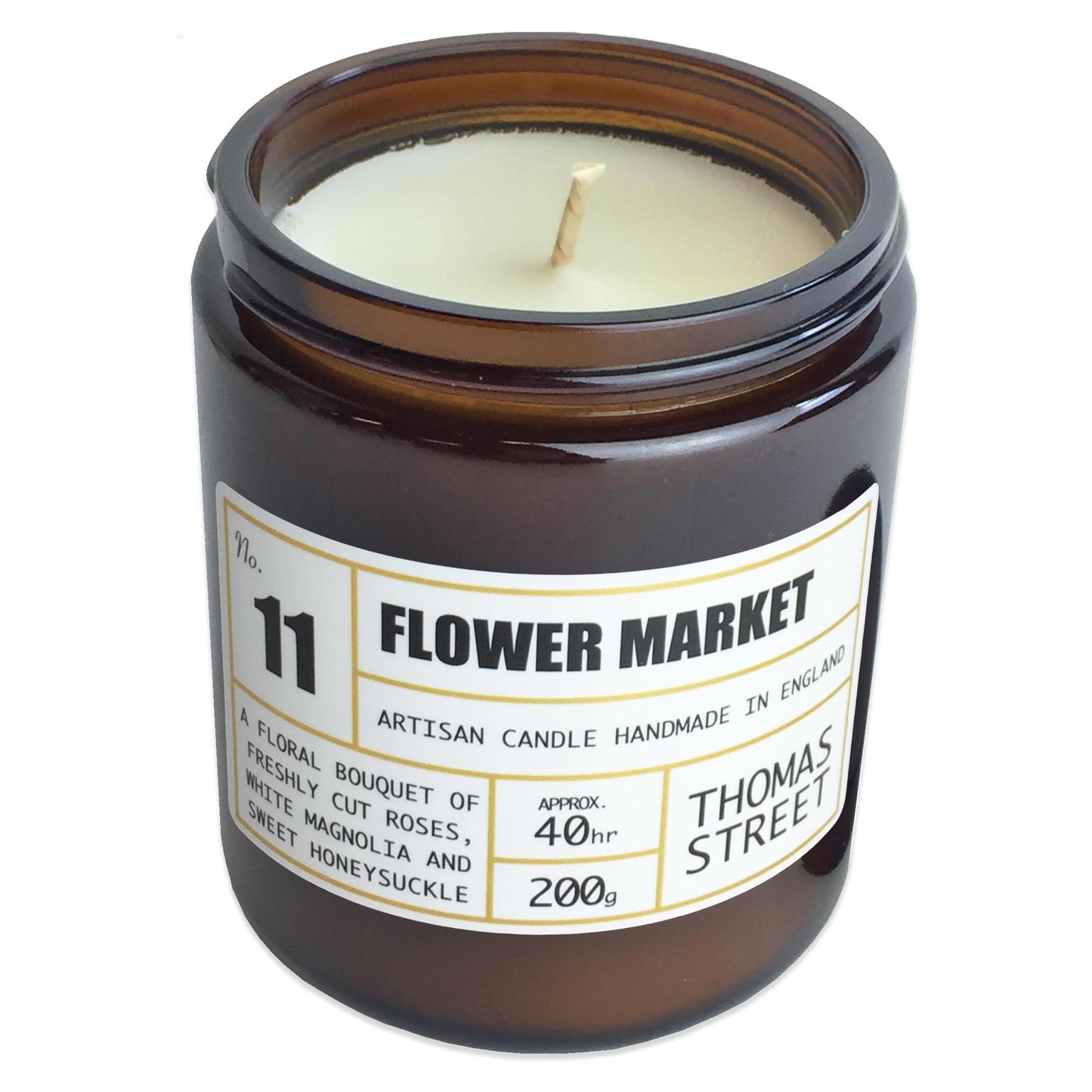 Thomas Street Hand Poured Artisan Candle - 200g