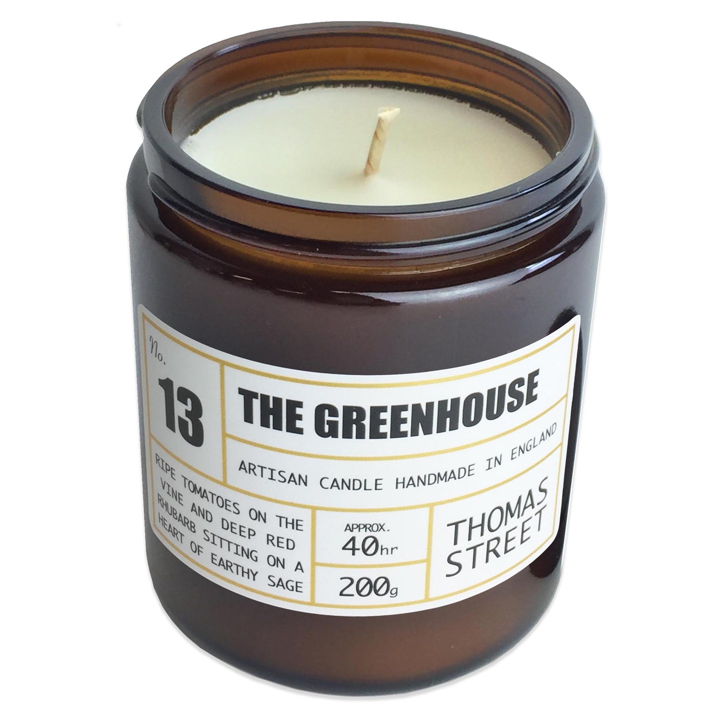 Thomas Street Hand Poured Artisan Candle - 200g