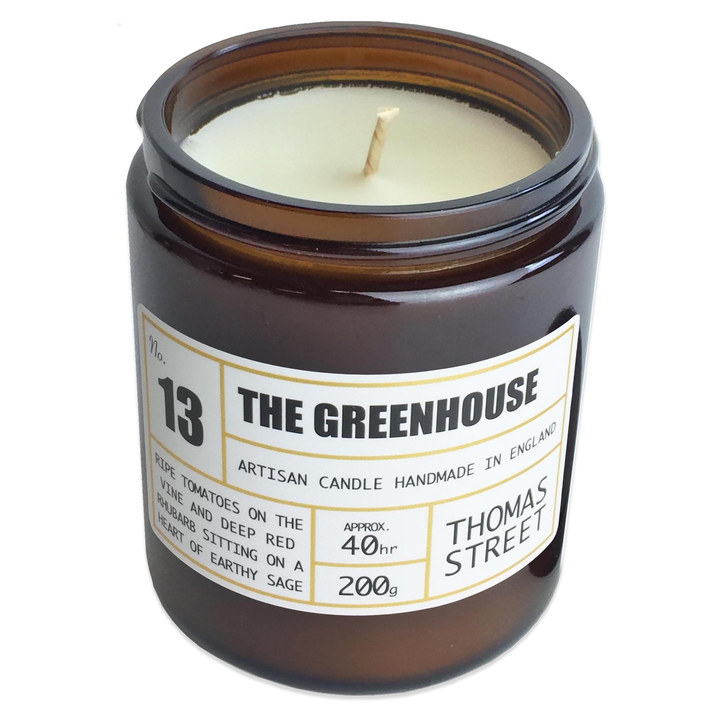 Thomas Street Hand Poured Artisan Candle  - 200g