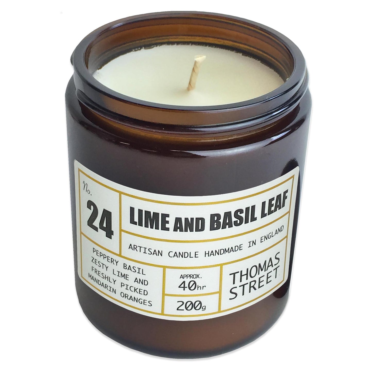 Thomas Street Hand Poured Artisan Candle - 200g