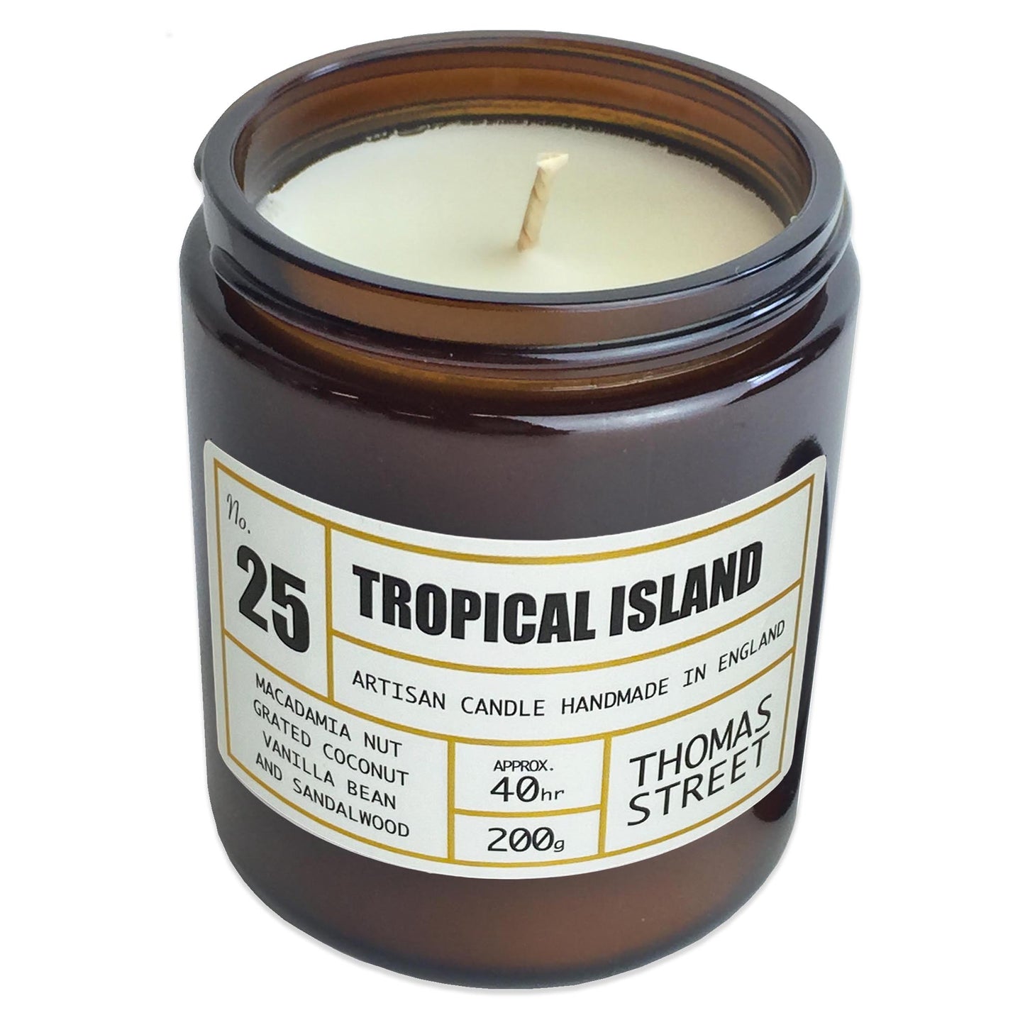Thomas Street Hand Poured Artisan Candle - 200g