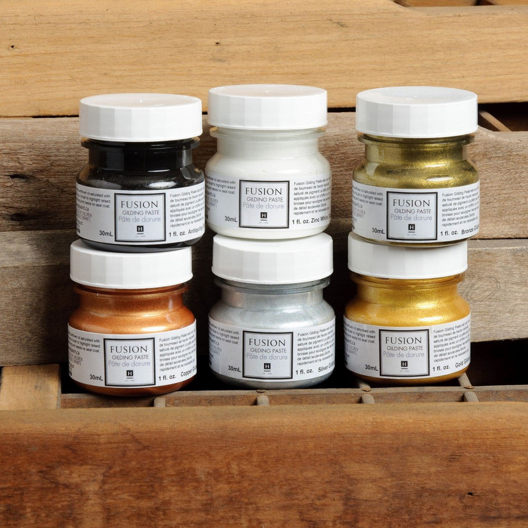 Fusion Mineral Paint Guilding paste UK stockist Emily Rose Vintage