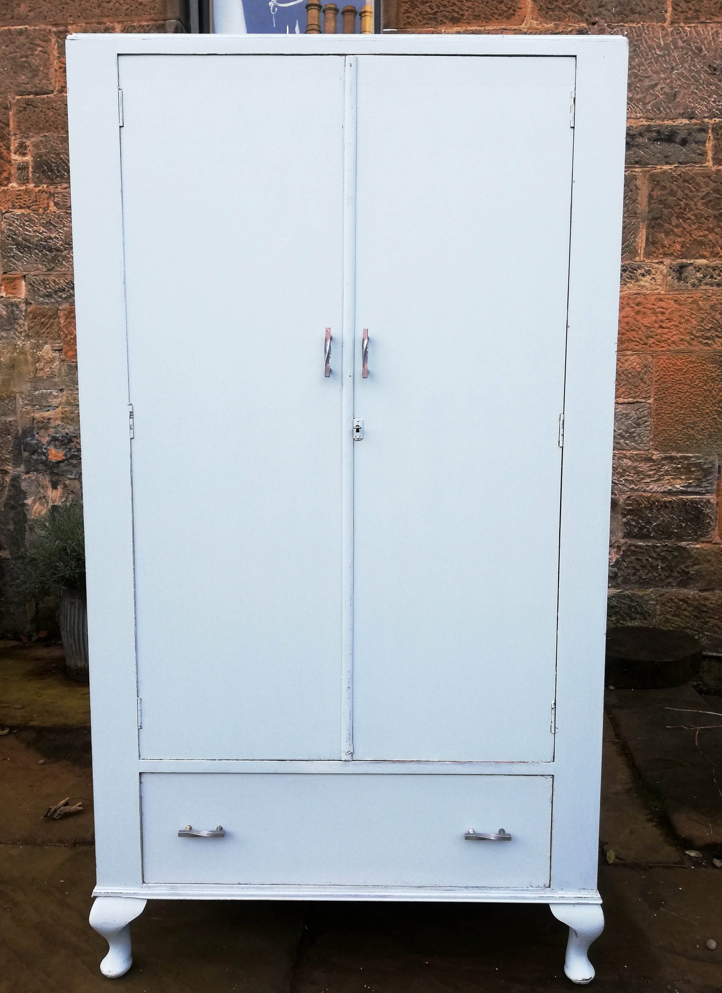 Custom Listing for Elise painted side table and wardrobe