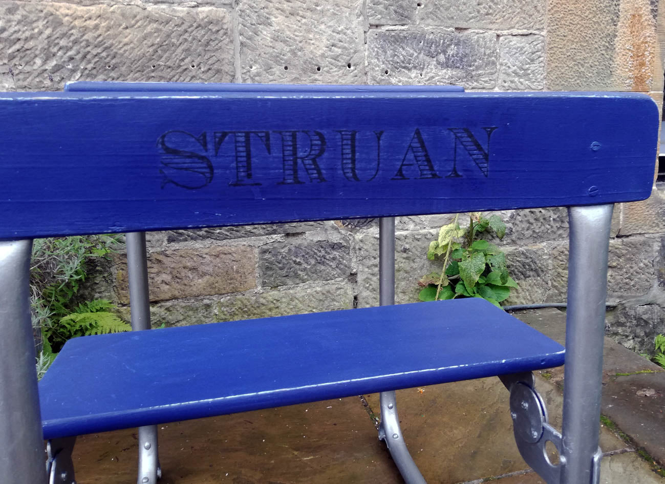 Custom Listing for Ellen vintage personalised children's school desk