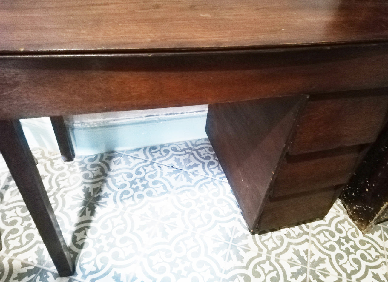 Vintage children's school desk available for painting your choice of colour price includes painting