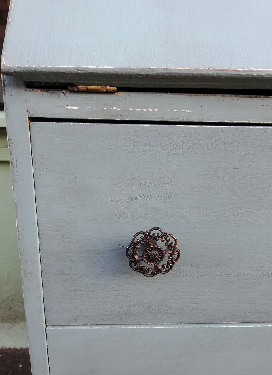Custom Listing for Ailsa-Mary hand painted desk